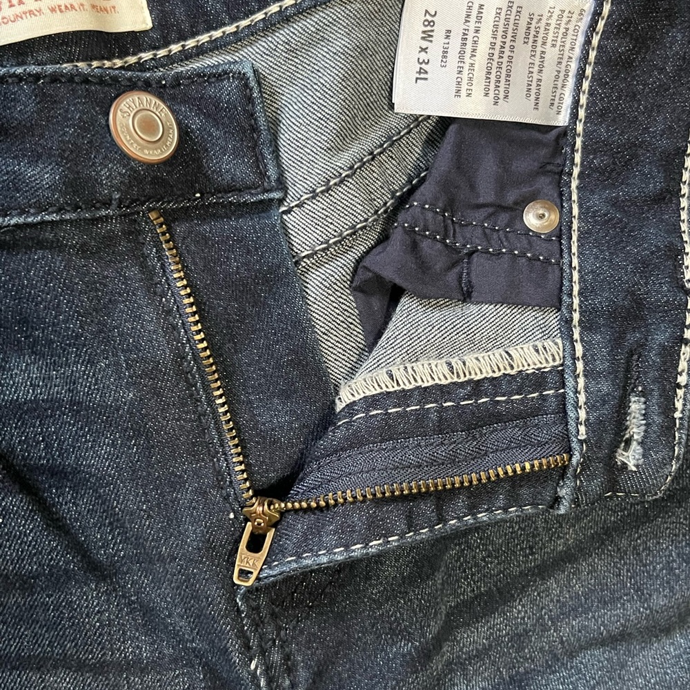 Shyanne Dark Blue Jeans (size 28)